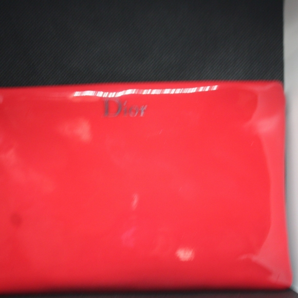 Vintage Red Dior Makeup Pouch - Picture 8 of 16